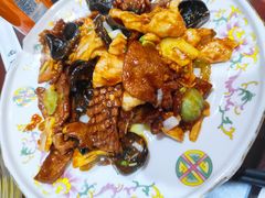 爆炒三样-恭敬李·烤鸭(天坛北门店)