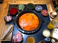 麻大侠秘制红锅底-麻大侠老火锅(巴国城店)