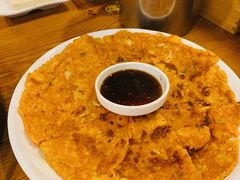 泡菜饼-喇喇排骨火锅·传统韩式脊骨汤(望京西园总店)