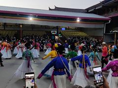 -摩梭篝火晚会