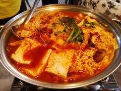 部队火锅-富乐满韩国正宗炸鸡韩国料理(虹泉路店)