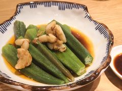 葱油淋秋葵-粤小馆(天安云谷店)