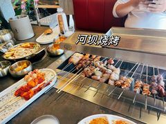 -河坝烧烤串城(金达莱店)