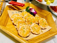 手工鲜虾饼-望海湾鱼头泡饼·天津菜(空港店)