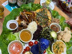 -沐毫傣泐云南菜孔雀宴•手抓饭傣味烧烤(曼听店)