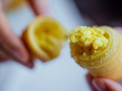 金枕榴莲酥-唐阁海景中餐厅·早茶·粤菜•生日聚餐(海口朗廷酒店)