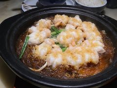 金银蒜蒸凤尾虾-绿茶餐厅(成都大悦城店)