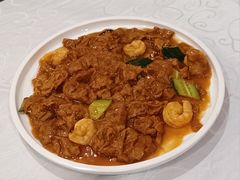 津味虾仁独面筋-津悦·正阳春烤鸭(红旗南路店)