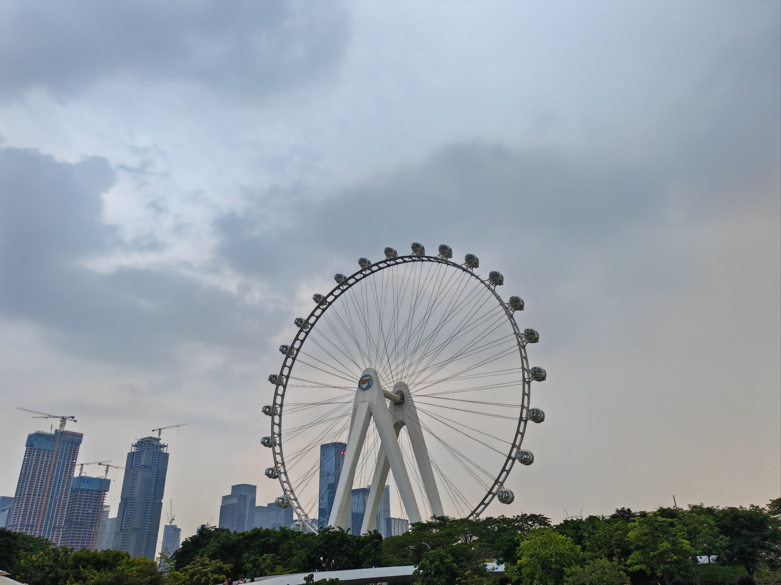 华侨城欢乐港湾摩天轮图片