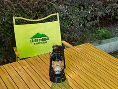 -山野的朋友露营炭火烤肉