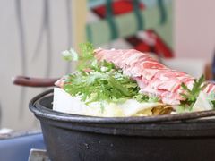 日式牛肉寿喜锅-王鼎精致料理铁板烧(世博源店)