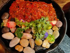 麻辣牛肉-矮板凳老火锅(宽窄巷子店)