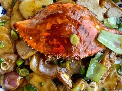 梭子蟹炒年糕-宁波状元楼酒店(和义路店)