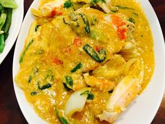 黄咖喱蟹-Dang restaurant (patong phuket)