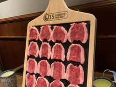 厚切羔羊圆上脑-快乐小羊·内蒙牛羊肉火锅(流花中心店)