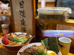黑麻油豚骨拉面-老龙亭拉面店