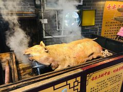 面包甜点陈列柜-水乡人家私房菜(逢简店)