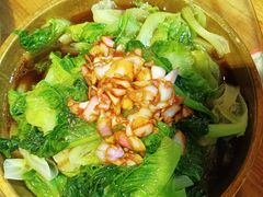 红葱头淋生菜-桃姐农庄老字号(从化温泉店)