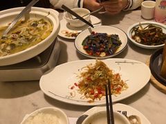 茄子烧豆角-小菜园新徽菜(上海浦东复地活力城店)