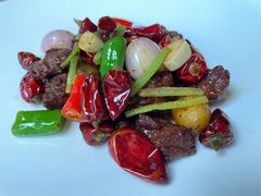 椒麻牛肉粒-上海小南国(不夜城店)