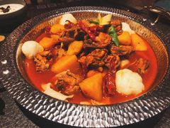 沙湾原始大盘鸡-丝路金桃·新疆菜(徐汇店)