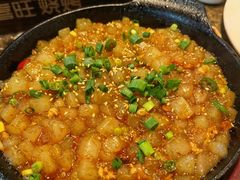 铁板炒凉粉-郑喜旺烧烤(郑州总店)