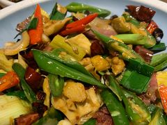 竹笋炒腊肉-树厨贵州菜(大十字店)
