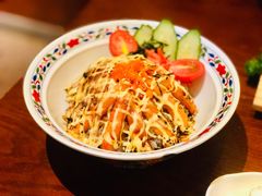赤焰帝黄蟹腿金枪鱼盖饭-二丁目食堂(铁西万象汇店)