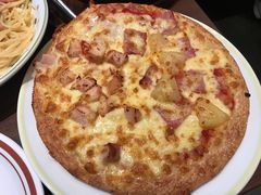 培根鸡肉双拼披萨-萨莉亚意式餐厅(杭州滨江天街店)