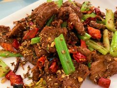 孜然羊肉-五台山正觉全素斋
