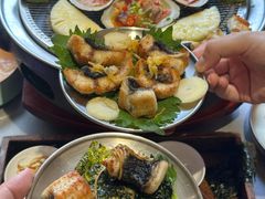 -围炉肉舍•炭烤活鳗•丹东海鲜烤肉(步行街店)