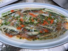 蒜蓉粉丝秋葵-又见炊烟私房菜(敬亭路店)