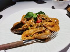 番茄罗勒海鲜意面-月芽·自由餐厅·西溪湿地餐厅