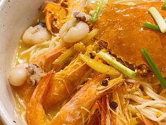 膏蟹拌面-十面欢腾·海鲜面·台式Bistro(长乐路店)