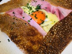 巴黎火腿鸡蛋芝士蘑菇可丽饼-RAC BAR(安福路店)