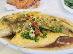 清蒸大黄鱼-渔中舟海鲜大排档(普陀沈家门店)