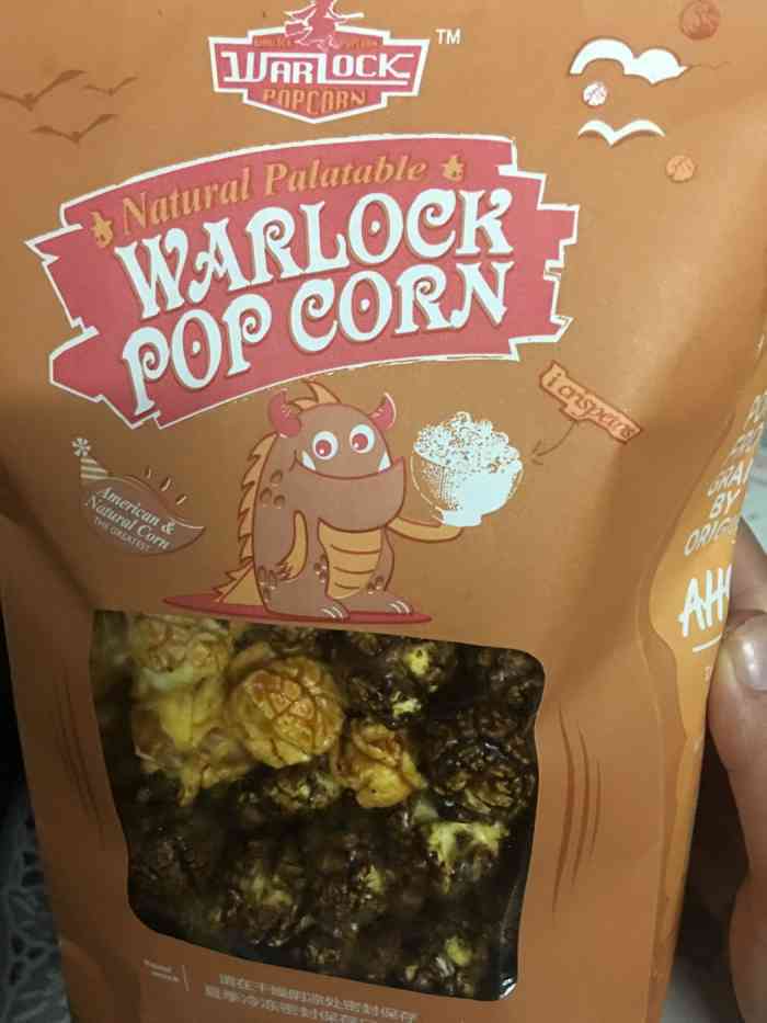 warlock美式爆米花-"那天出门儿妹妹说想吃爆米花,在金鹰底下刚.