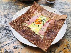 巴黎火腿鸡蛋芝士蘑菇可丽饼-RAC BAR(安福路店)