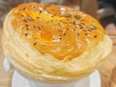 酥皮奶油南瓜粥-魏客咖啡(中铁中心店)