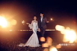 夜景-巴黎婚纱摄影工作室