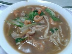 虾爆肚片面-何记面馆(龙泉山店)