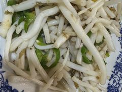 芦苇根炒肉丝-呼吸森林·生态农庄农家乐私房菜