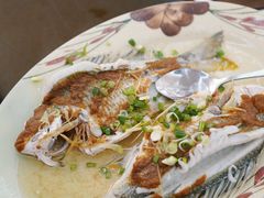 咸泥虾蒸鲚鱼-腰记饭店(龙源路店)