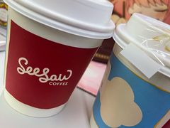 燕麦曲奇拿铁-Seesaw Coffee(上海国金中心店)