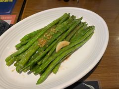 虾酱炒四季豆-帕蓝·暹罗料理(大学路店)