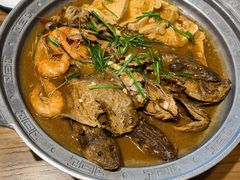 -东来菜馆•手抓海鲜家常菜•海鲜锅贴(鸽子窝店)