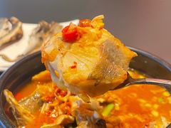 明太鱼汤-松涛园朝鲜·海鲜·料理店(鸭绿江断桥店)