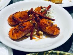 干煎美极罗氏虾-猪肉婆私房菜(华侨城店)