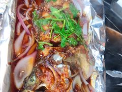酱烤活鲈鱼-新白鹿餐厅(虹桥南丰城店)