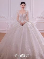 点击看大图 -予白婚纱礼服馆